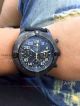 Perfect Replica Breitling Avenger Chronograph Watch Black Case Yellow Hands (3)_th.jpg